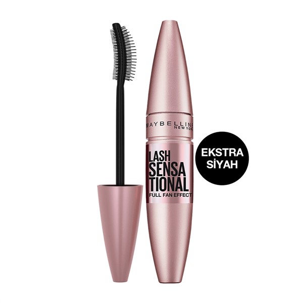 Maybelline New York Lash Sensational Yelpaze Etkili Maskara Ekstra Siyah