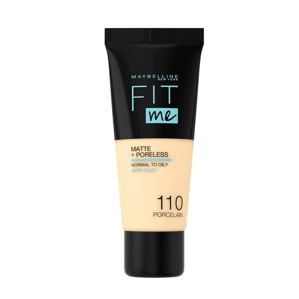 Maybelline New York Fit Me Matte Poreless Fondöten 110 Porcelain