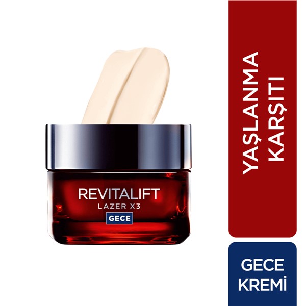 L'Oreal Paris Revitalift Laser Gece Kremi 50 ml