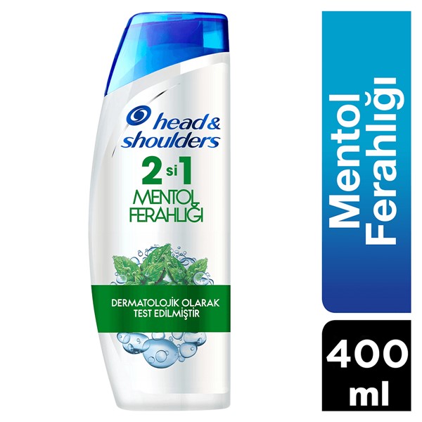 Head&Shoulders Mentol Ferahlığı 2in 1 Şampuan 400 ml