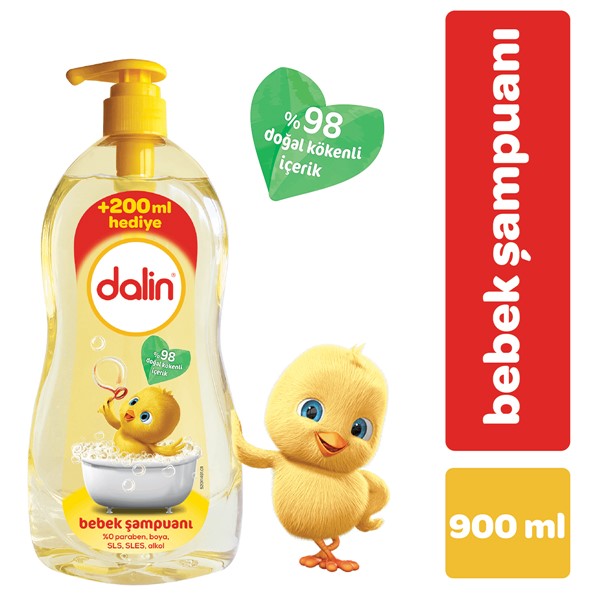 Dalin Bebek Şampuanı 900 ml