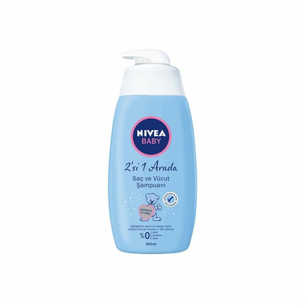 Nivea Baby Saç ve Vücut Şampuanı 500 ml 