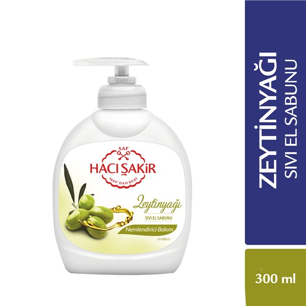 Hacı Şakir Zeytinyağlı Sıvı Sabun 300 ml